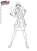 Totally Spies kleurplaat 22
